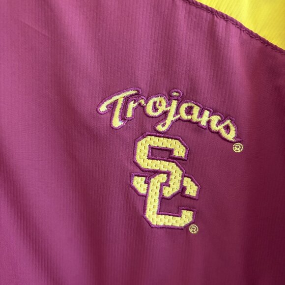 NIKE Fit Storm USC Trojans Authentic Team Windbreaker Jacket Size Medium UNISEX - Picture 4 of 13